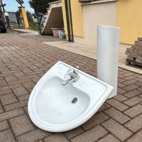 Lavabo Dolomite bagno lavandino colonna rubinetto