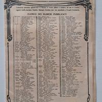 Spartiti Antichi Edizioni Gori Torino 1900