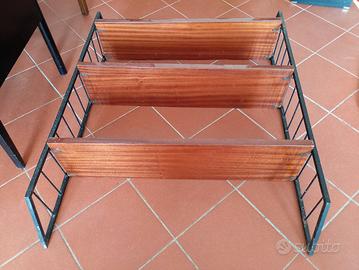 Libreria da parete design anni 50 60 modulare 