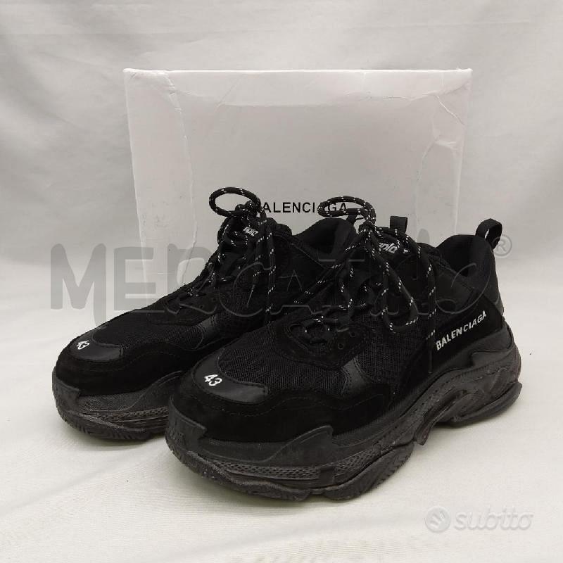 Subito Mercatino SAN MAURIZIO CANAVESE SCARPE BALENCIAGA TRIPLE S NERO SUOLA TRASPARENTE Abbigliamento e Accessori In vendita a Torino