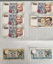 Lotto lire alcune consecutive e FdS