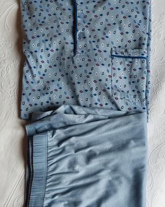 Pigiama uomo - corto -  Perofil azzurro - 