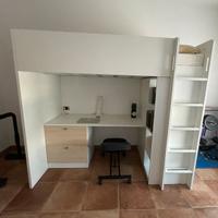 SMÅSTAD Letto a soppalco ikea