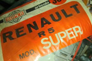 Serie Tappeti Gomma Auto D'Epoca Renault 5 Super