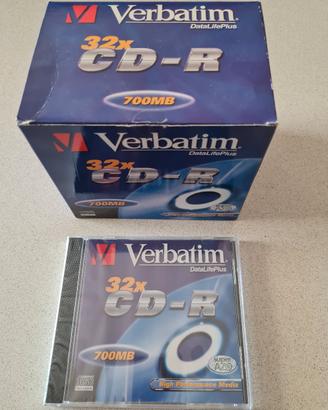 CD R vergini VERBATIM nuovi 