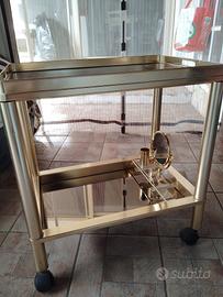 tavolino con specchio 