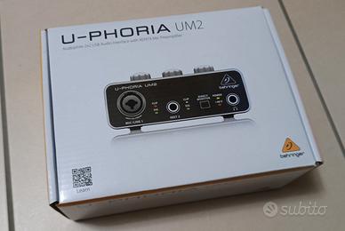 INTERFACCIA AUDIO 2x2 USB Behringer