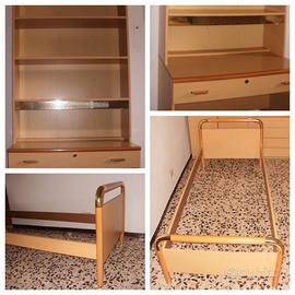 Scrivania + Struttura Letto singolo, una piazza