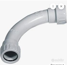 elettrocanali ec75340 curva colore  90° ip65 40/50