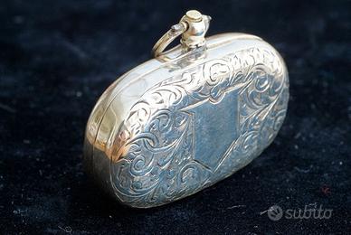 Portamonete (Portasovrane) in argento del 1901
