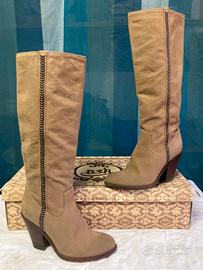 Stivali country ASH in canvas tg.39