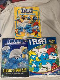 Lotto album figurine i Puffi