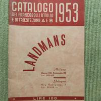 Landmans 1953 Francobollo Italia e Triest
