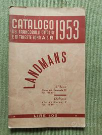 Landmans 1953 Francobollo Italia e Triest