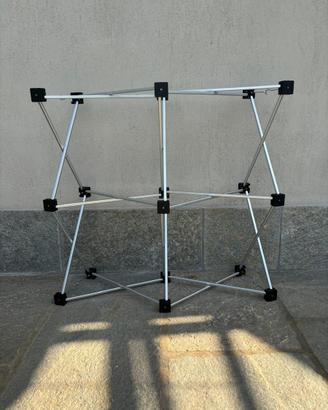 Struttura modulabile telescopica per pedane