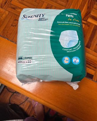 Pannolini serenity medium anziani