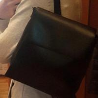 Zainetto pelle nera Coccinelle