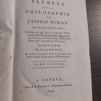 Philosophie de l’Esprit Humain - Libro antico 1808