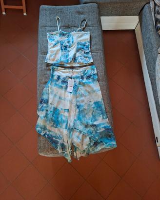 Completo top e gonna Byblos nuovo con cartellino
