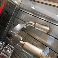 Gruppo di scarico completo in titanio Akrapovic Du