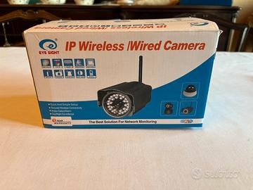 Telecamera EYE SIGHT -IP Wireless/Wired da Esterno