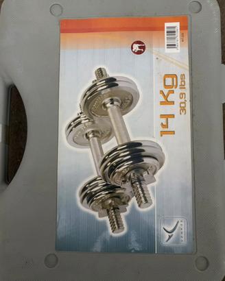 Set due manubri da 7 kg