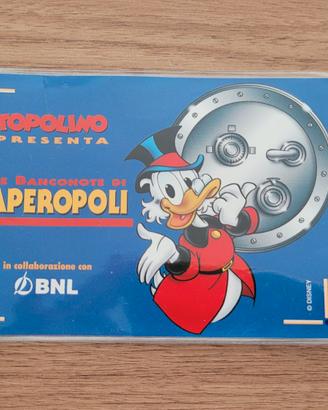 Le Banconote di Paperopoli - Topolino - Ed BNL