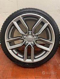 4 Cerchi Audi S3 8V 18” ORIGINALI + gomme invernal