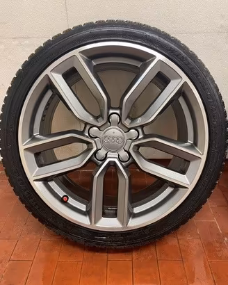 4 Cerchi Audi S3 8V 18” ORIGINALI + gomme invernal
