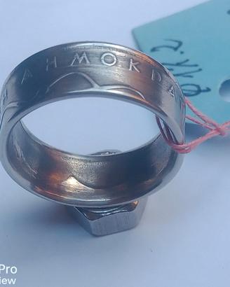 Anello da moneta 10 Dracme Grecia 1982