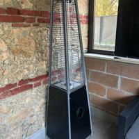 Stufa a gas per interni ed esterni