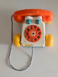 Telefono Chicco vintage giocattolo