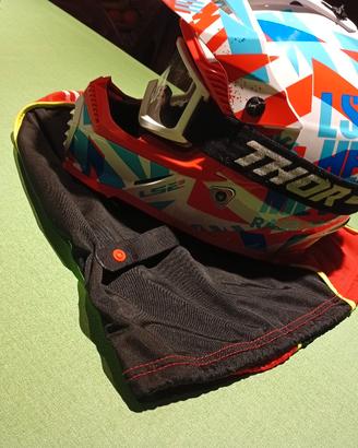 casco cross LS 2 