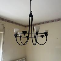 Lampadario in ferro