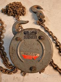 Paranco a catena manuale da revisionare