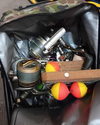 attrezzatura da pesca surf coasting anche da gara