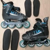 Pattini da hockey regolabili per ragazzi