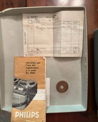 Registratore a bobine Philips EL3541