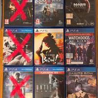 Giochi PS4 e PS5