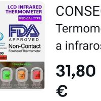 Termometro infrarossi nuovo