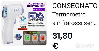 Termometro infrarossi nuovo