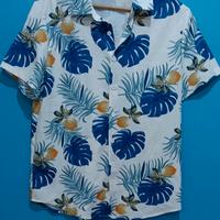 Camicia hawaiana uomo fantasia floreale