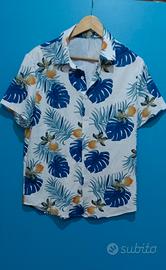 Camicia hawaiana uomo fantasia floreale