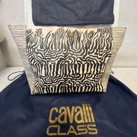 Borsa donna marca Cavalli Class modello shopper