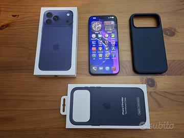 APPLE IPHONE 17 PRO MAX 256 BLU PROFONDO TECHWOVEN