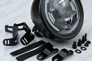 Grande Faro LED Vintage 6.55" (48v) Moto, Bici