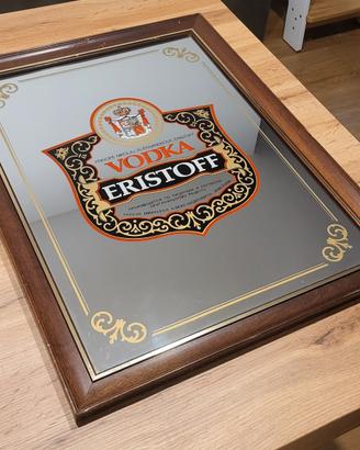 Specchio quadro pubblicitario Vodka Eristoff