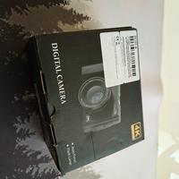 Fotocamera Digitale 4K Nera