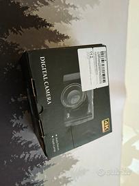 Fotocamera Digitale 4K Nera