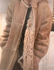 Montone vintage anni 80 vero shearling